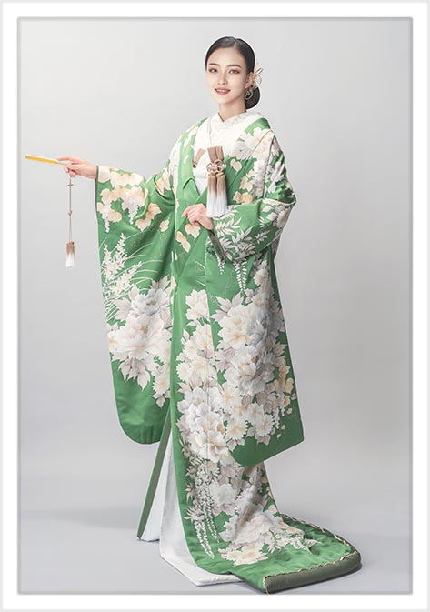 桂由美 和装