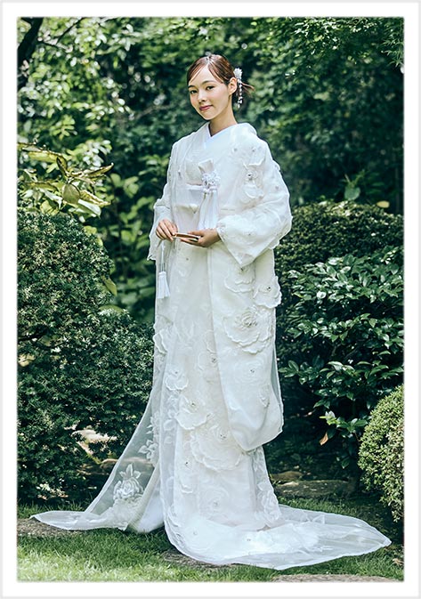 桂由美 和装